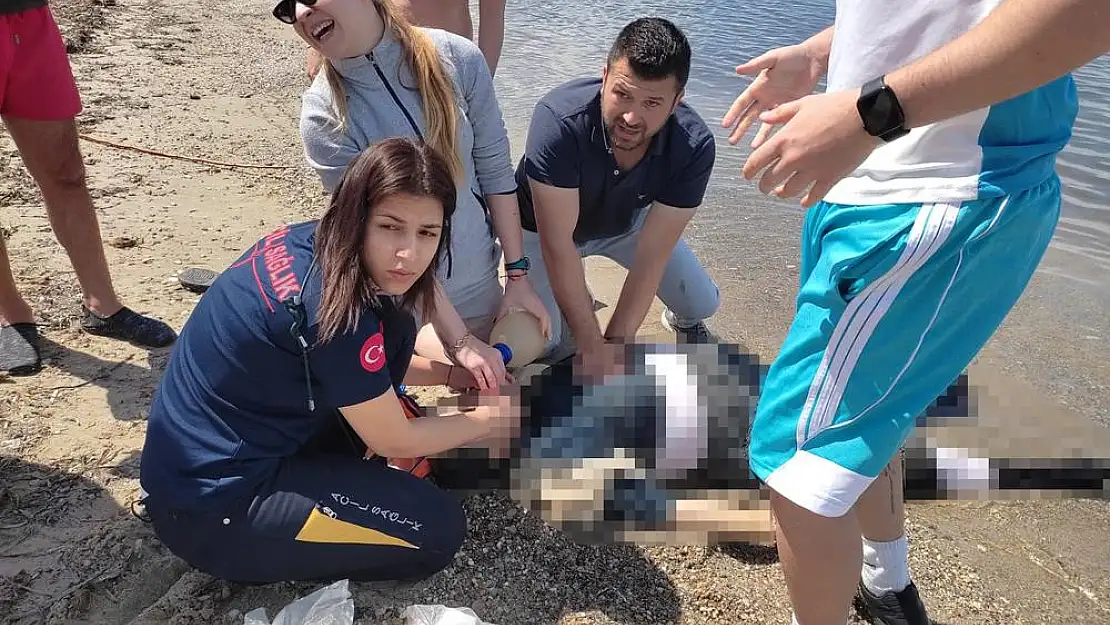 Denize giren yaşlı kadın hayatını kaybetti