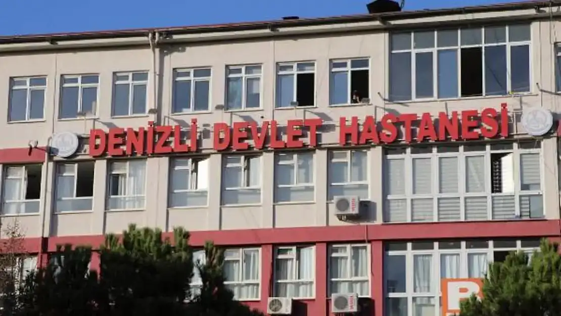 Denizli Devlet Hastanesinde silah sesleri