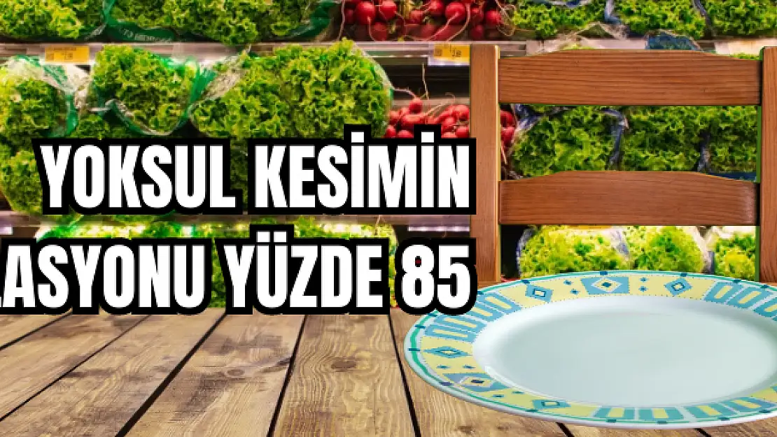 DİSK-AR: “Yoksul kesimin enflasyonu yüzde 85”