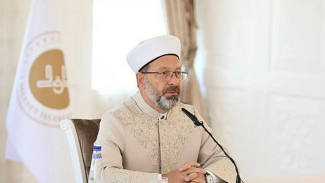 Diyanet İşleri Başkanı Erbaş, GKRY'deki cami saldırısını kınadı