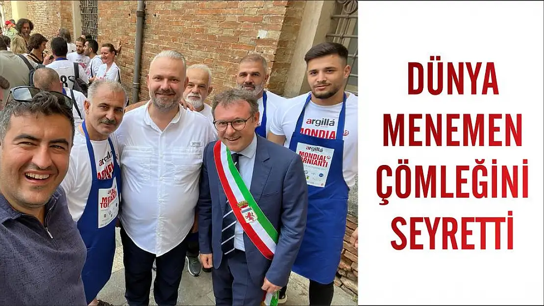 DÜNYA MENEMEN ÇÖMLEĞİNİ SEYRETTİ