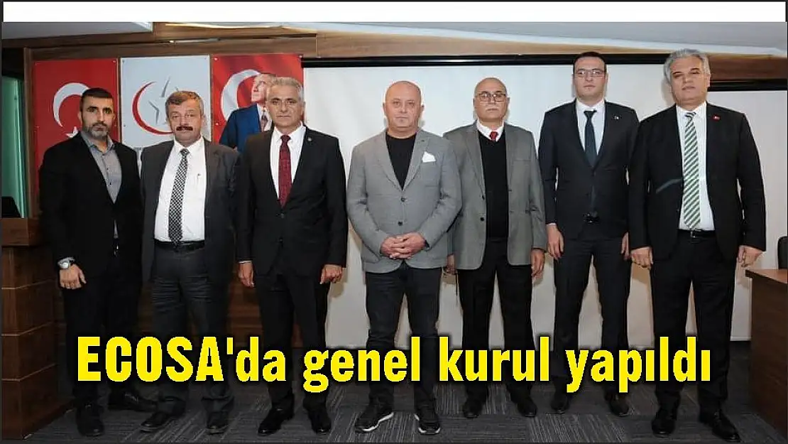 ECOSA'da genel kurul yapıldı