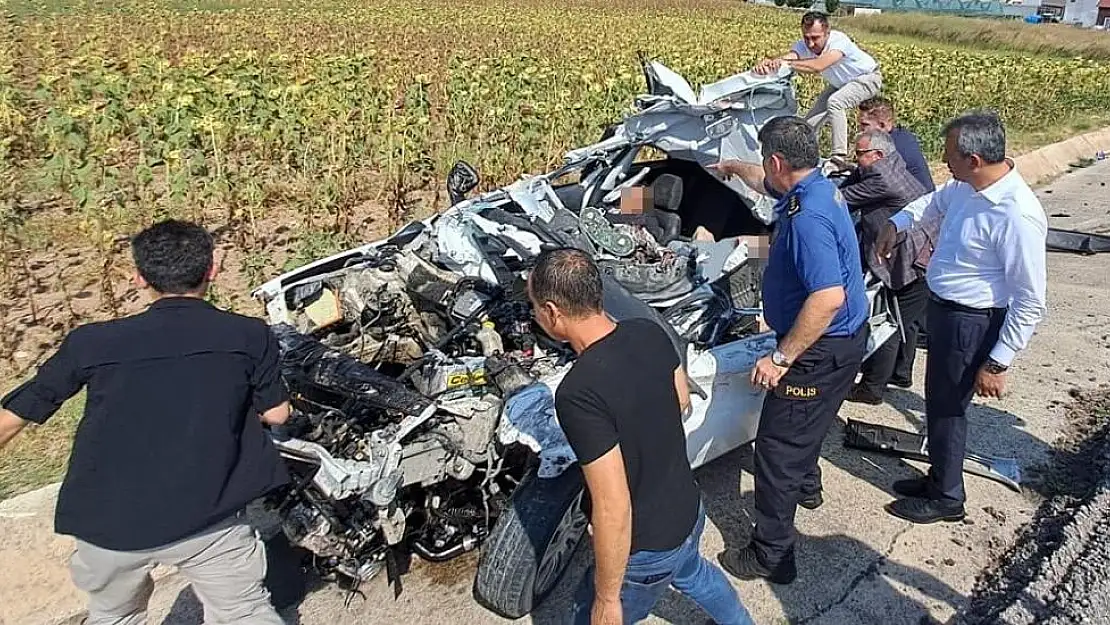 Edirne’de trafik kazası can aldı: 1 ölü 5 yaralı