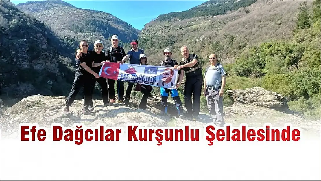 Efe Dağcılar Kurşunlu Şelalesinde