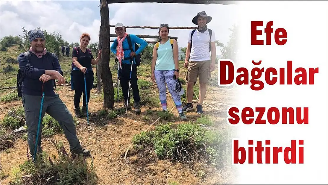 Efe Dağcılar sezonu bitirdi