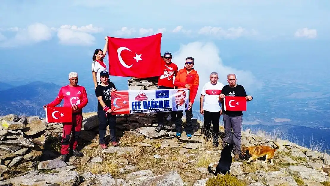 Efe Dağcılardan 100.Yıl yürüyüşü