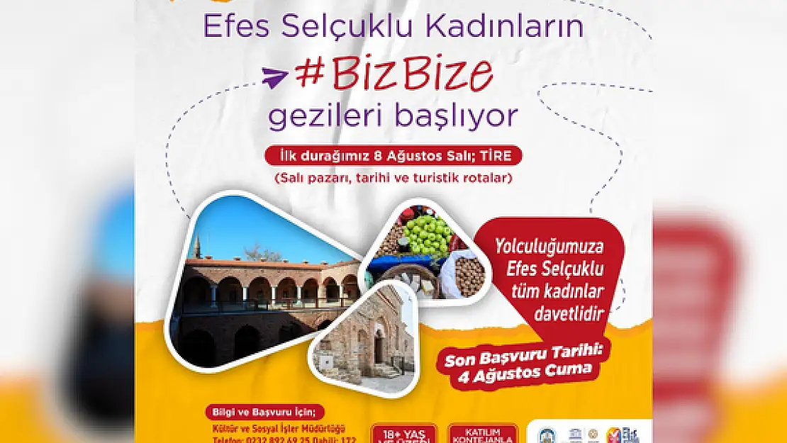 Efes Selçuklu kadınların ‘Biz Bize’ gezileri