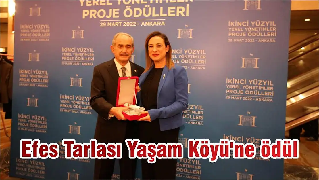 Efes Tarlası Yaşam Köyü'ne ödül