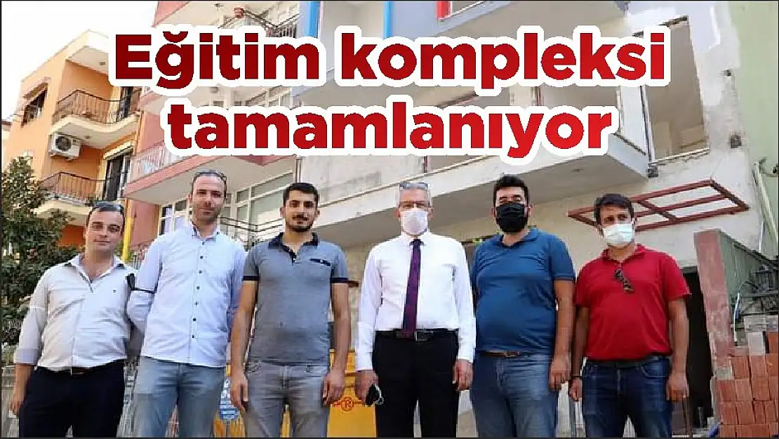 Eğitim kompleksi tamamlanıyor