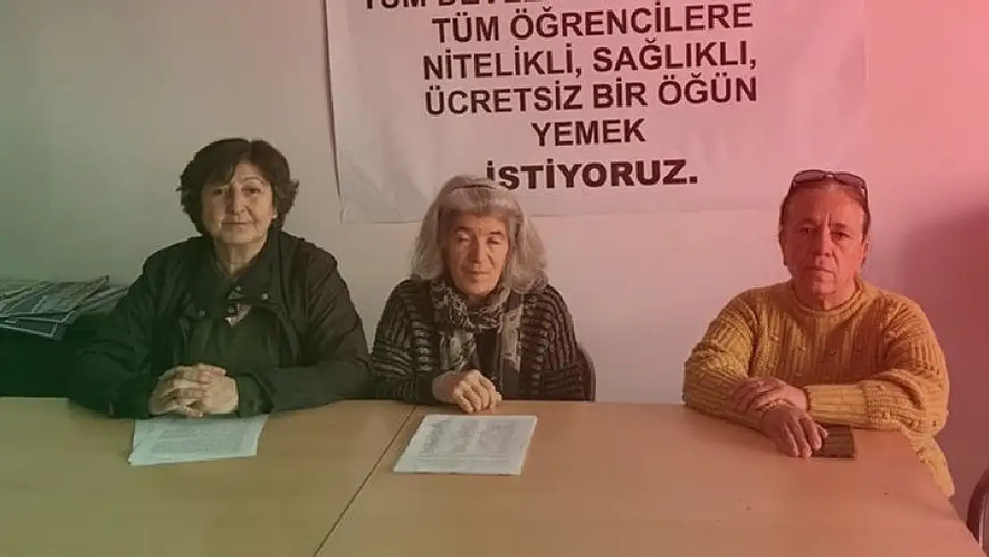 EKMEK VE GÜL, ÖĞRENCİLERE ÜCRETSİZ ÖĞÜN İÇİN İMZA TOPLUYOR