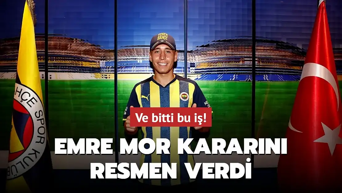 Emre Mor Eyüpspora imzayı attı