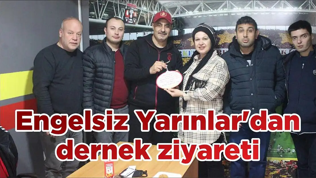 Engelsiz Yarınlar'dan dernek ziyareti