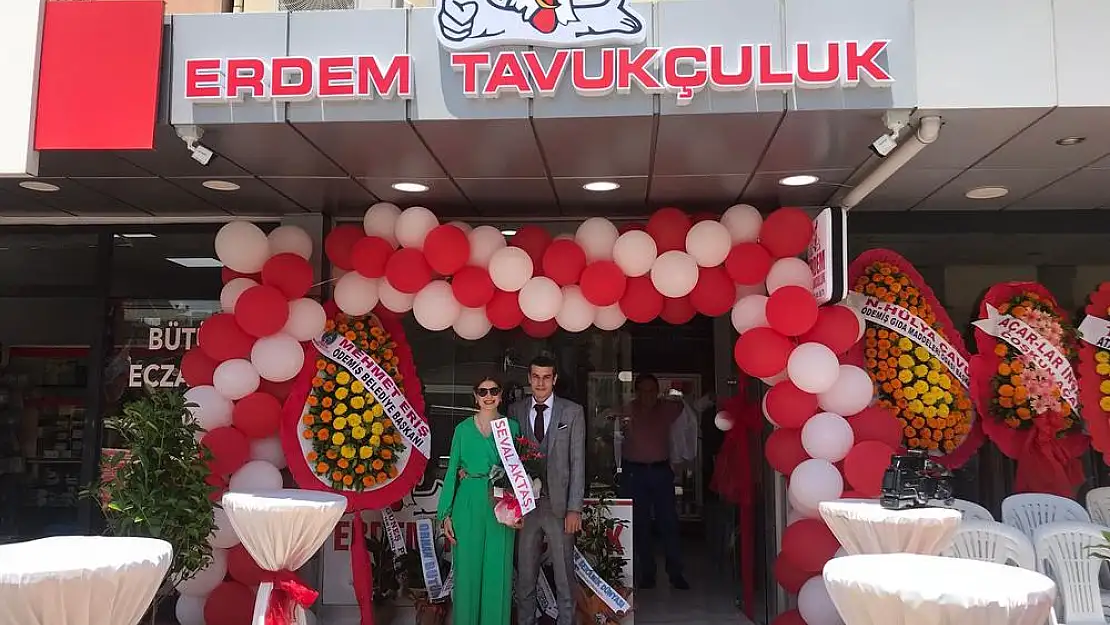 Erdem Tavukçuluk Ödemiş'te açıldı