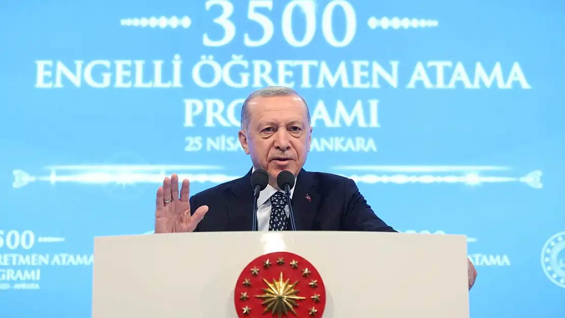 Erdoğan açıkladı: 45 bin öğretmen ataması