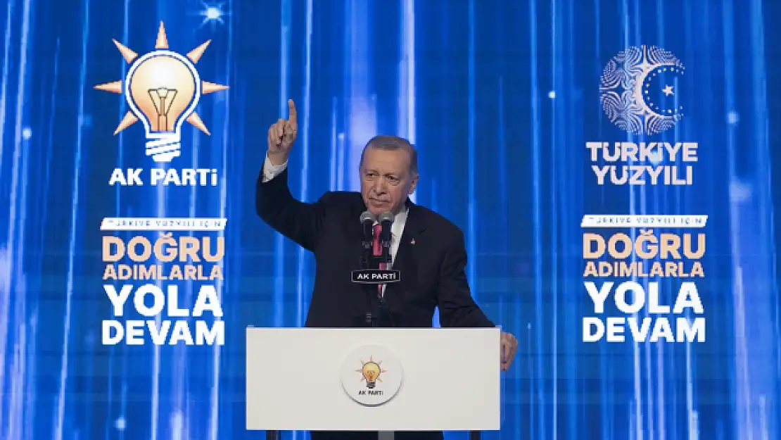 Erdoğan AK Parti’nin seçim beyannamesini açıkladı!