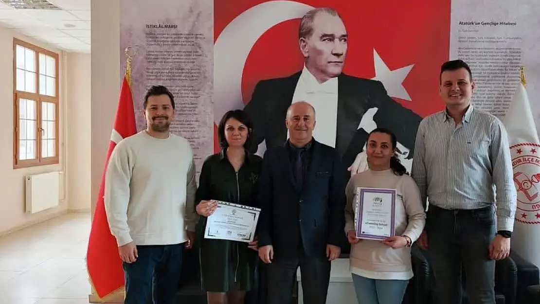 Ergenli Şehit Cevdet Aygün Ortaokulu'nda eTwinning Başarısı