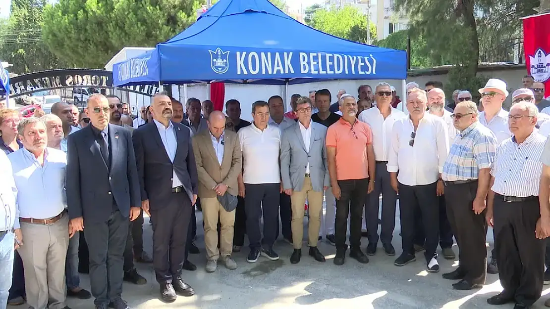 Eski Gültepe Belediye Başkanı Aydın Erten, kabri başında düzenlenen törenle anıldı.