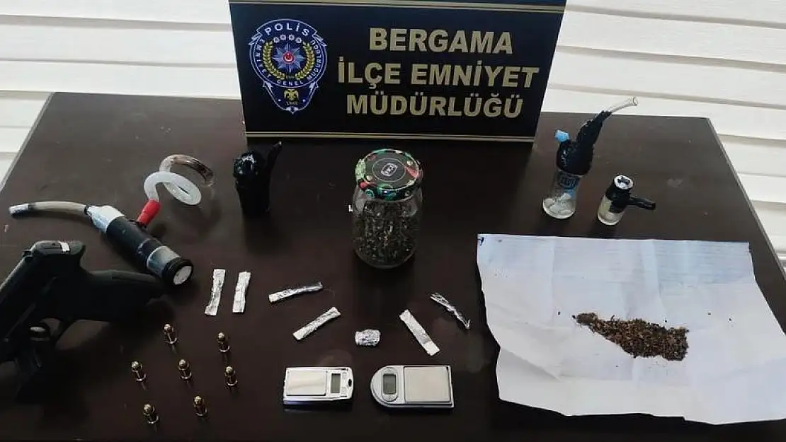 Evine çok sayıda uyuşturucuyla yakalanmıştı… O tacir tutuklandı