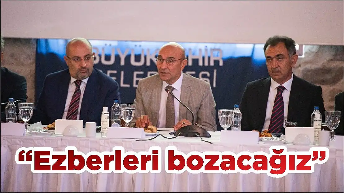 'Ezberleri bozacağız'