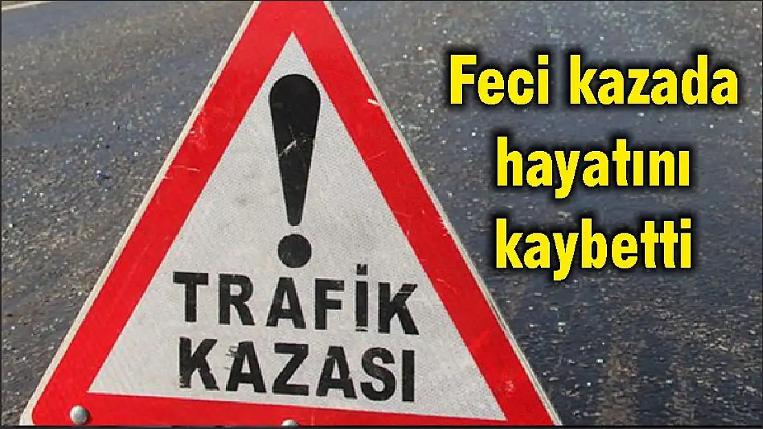 Feci kazada hayatını kaybetti