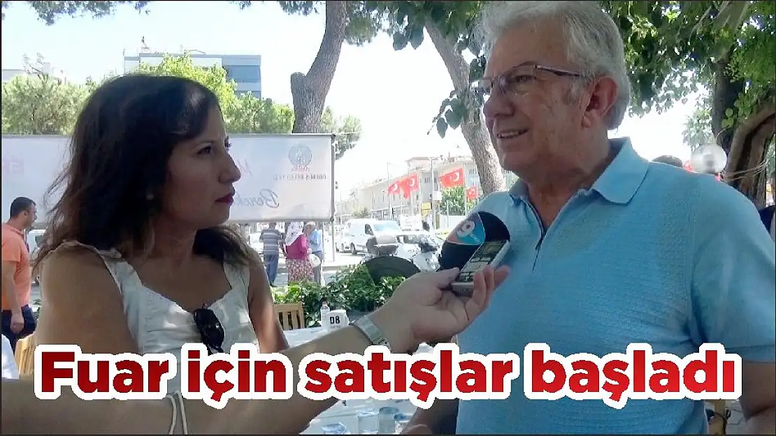 Fuar için satışlar başladı