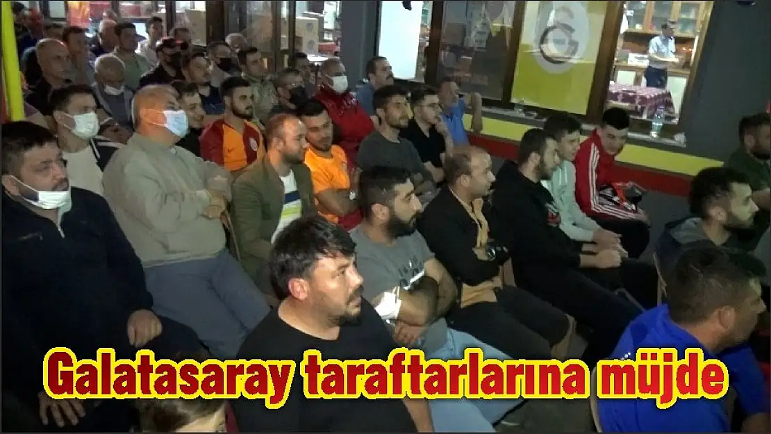 Galatasaray taraftarlarına müjde