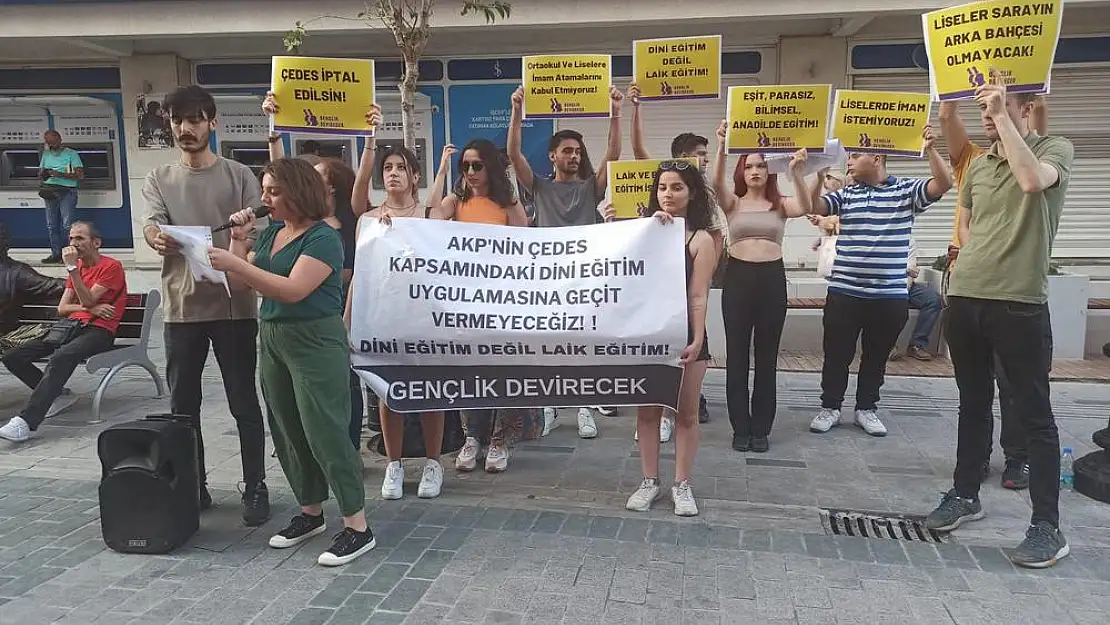 Gençler ÇEDES'e karşı ses yükseltti