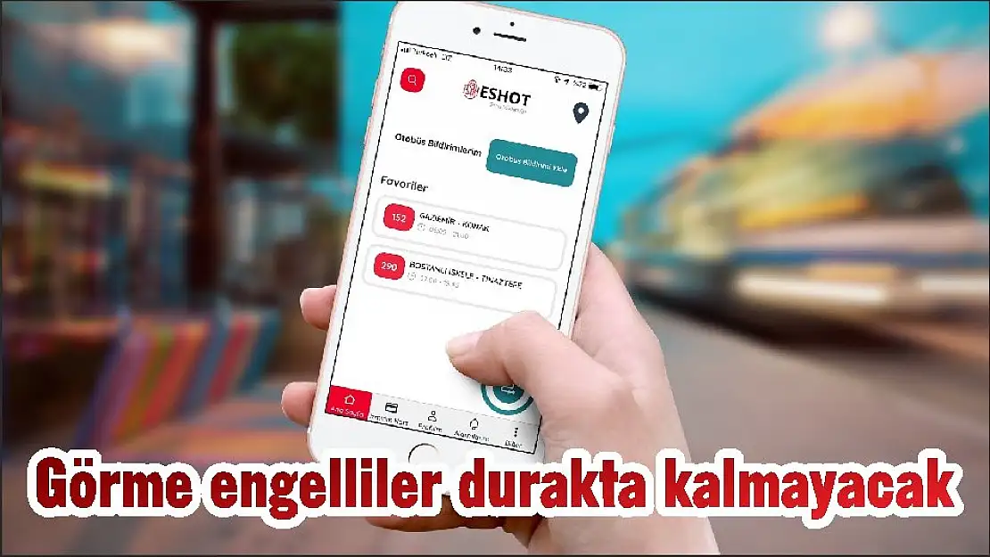 Görme engelliler durakta kalmayacak