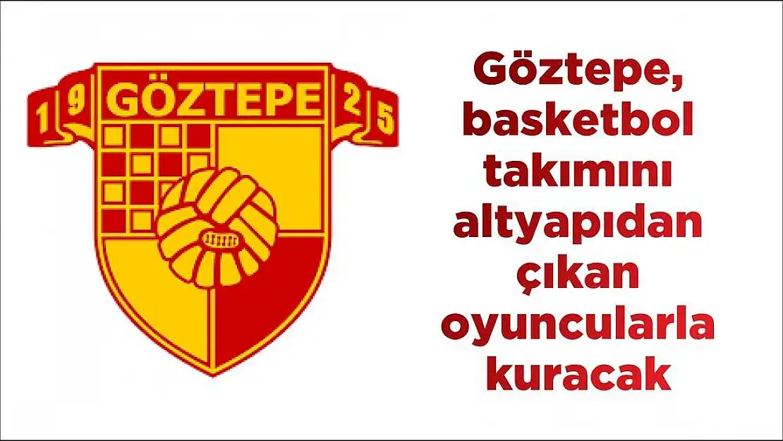 Göztepe, basketbol takımını altyapıdan çıkan oyuncularla kuracak