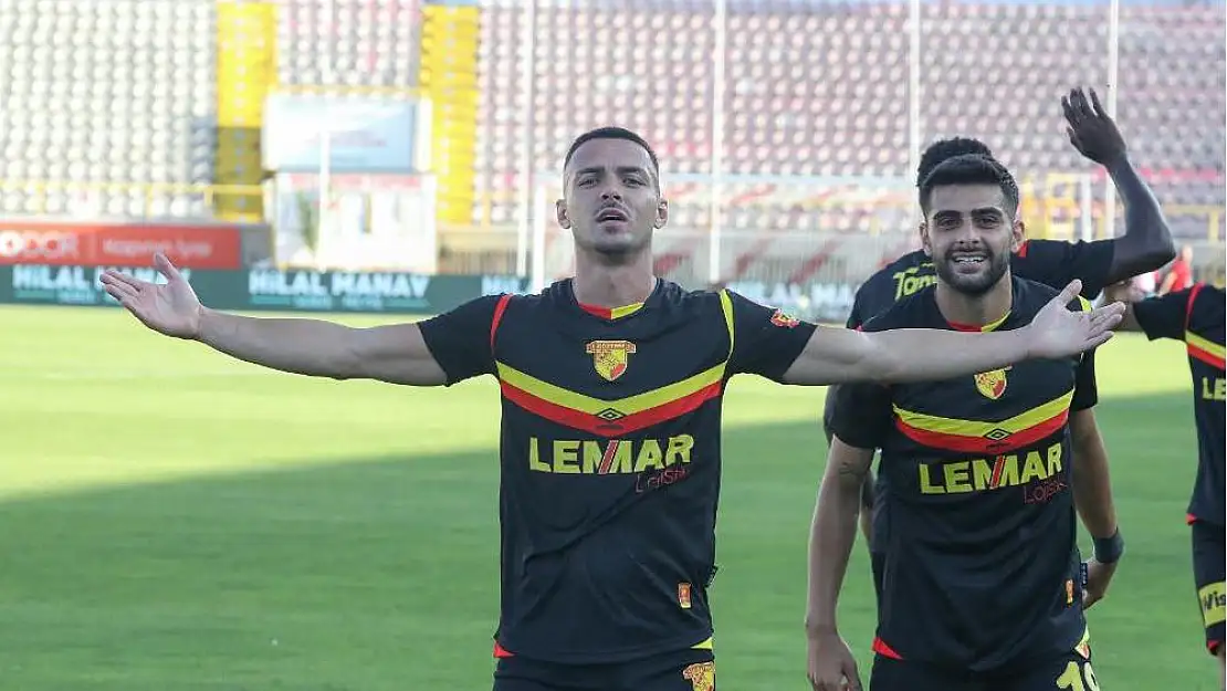 Göztepe'nin attığı 7 golün 4'üne Tijanic katkısı