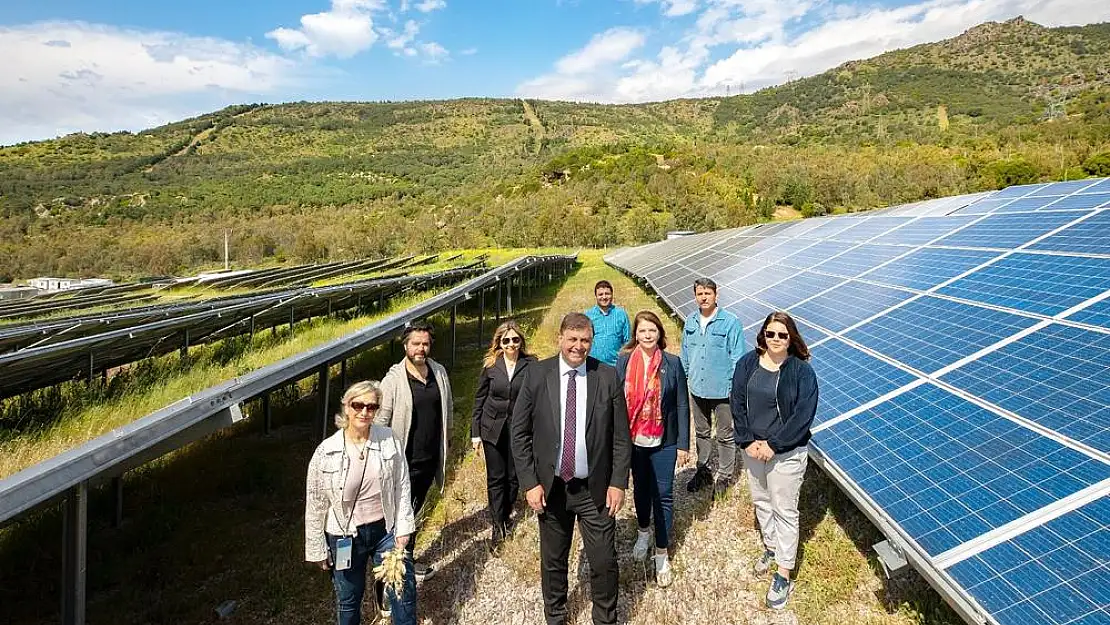 Güneş Enerji Santrali'nden temiz enerji