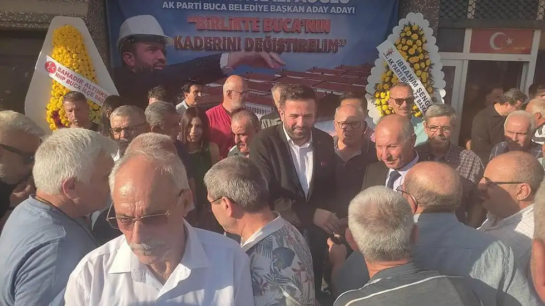 Hakan Kalfaoğlu İzmir'deki ilk Seçim Koordinasyon Ofisini açtı