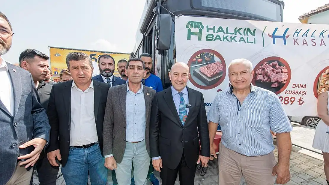 Halkın Bakkalı ve Halkın Kasabı Gezici Araç olarak da hizmet veriyor