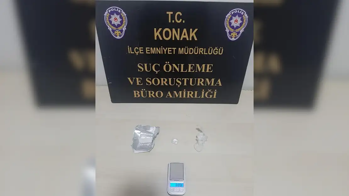 Hassas terazi ile gezen torbacı suçüstü yakalandı