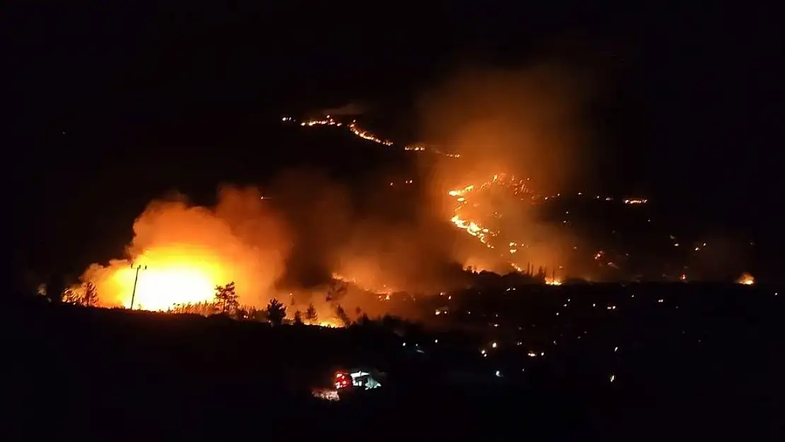 Hatay’daki orman yangını 3. gününe giriyor