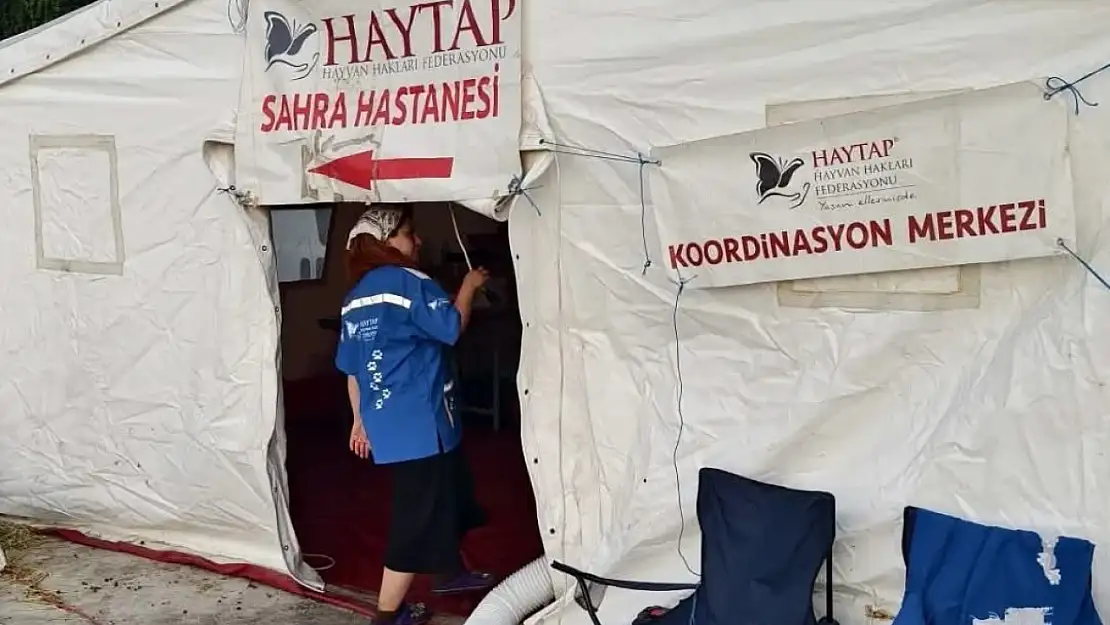 HAYTAP, Ödemiş'te Yangın Bölgesi İçin Koordinasyon Merkezi Kurdu