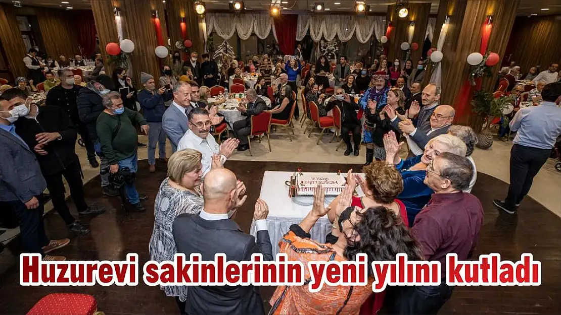 Huzurevi sakinlerinin yeni yılını kutladı