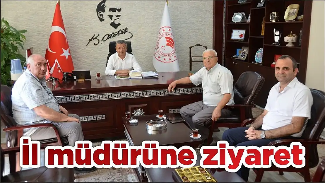 İl müdürüne ziyaret