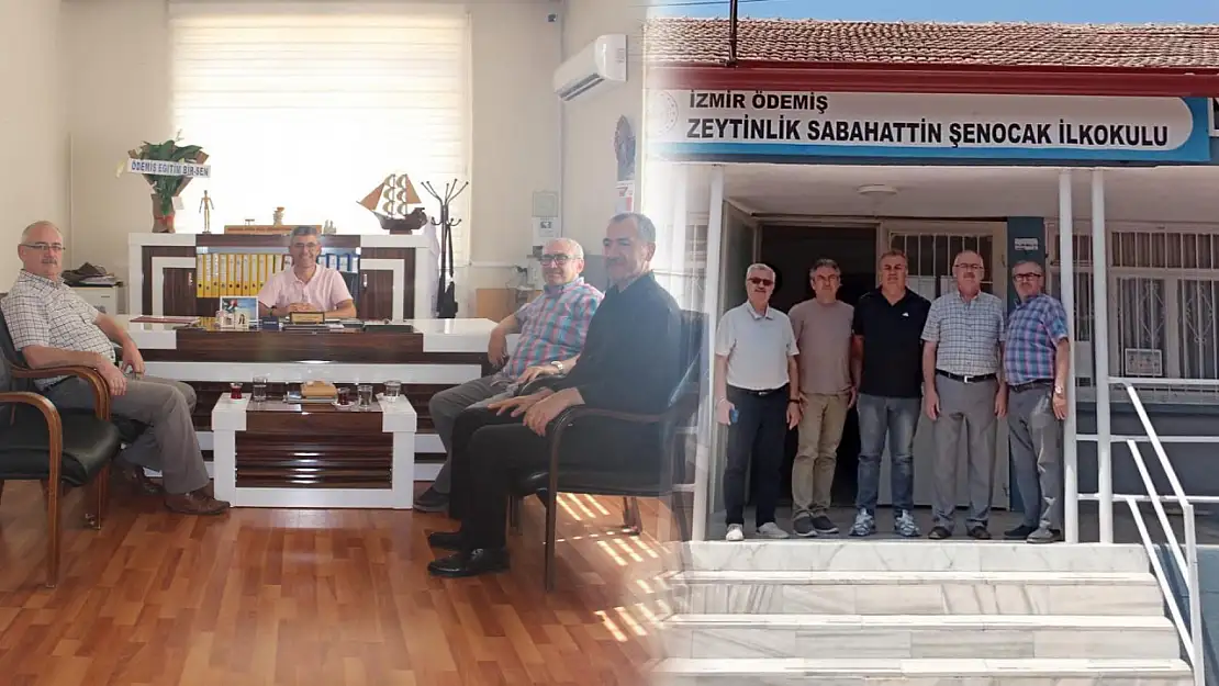 İlçe Milli Eğitim Müdürü'nden Yeni Göreve Başlayan Okul Müdürlerine Ziyaret