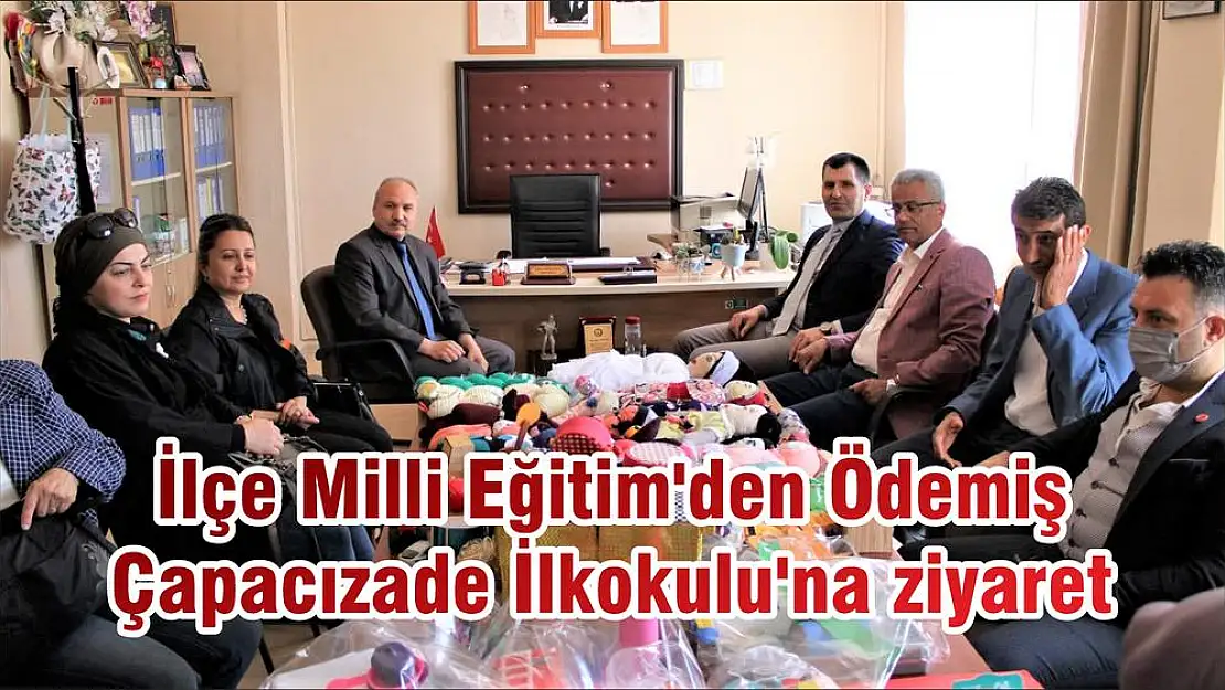 İlçe Milli Eğitim'den Ödemiş Çapacızade İlkokulu'na ziyaret