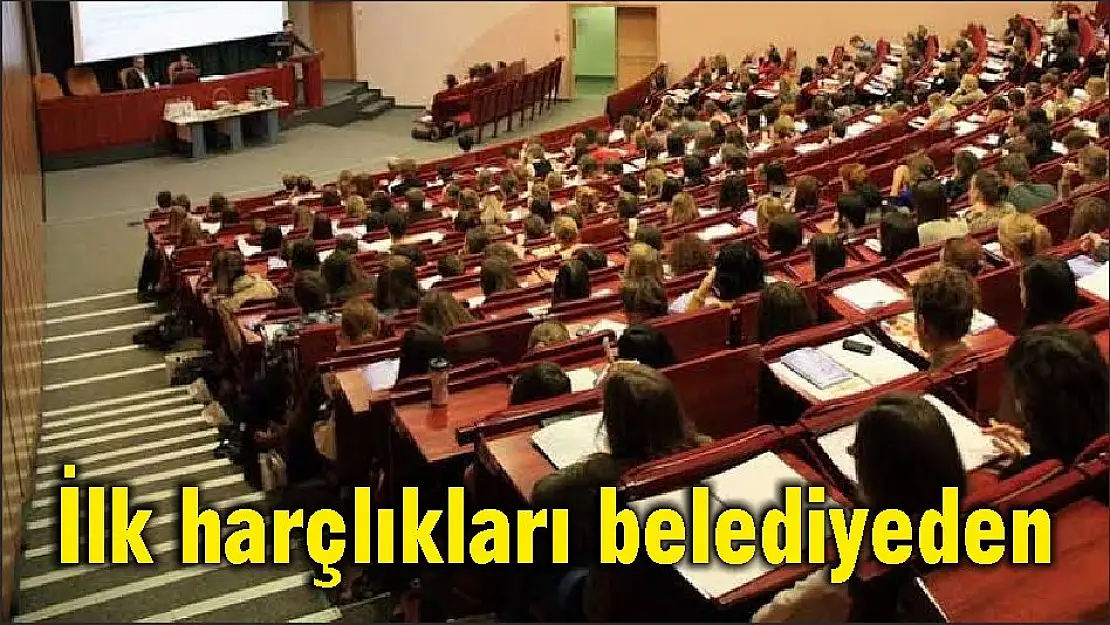 İlk harçlıkları belediyeden