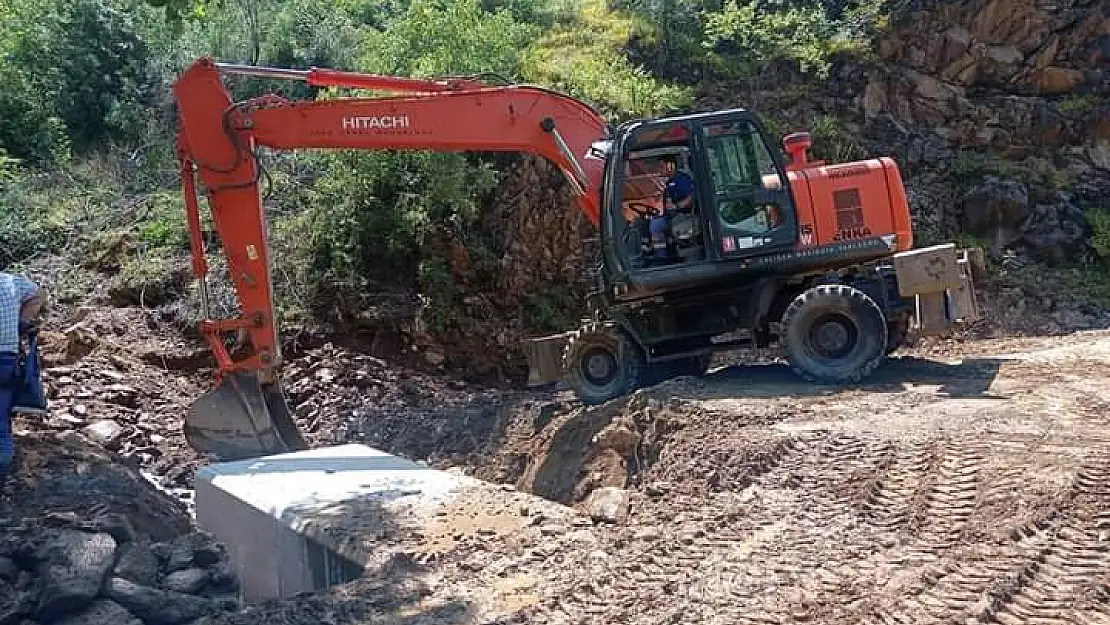 İzmir Büyükşehir Belediyesi’nden  Kiraz’ınDerelerine Yatırım Atağı