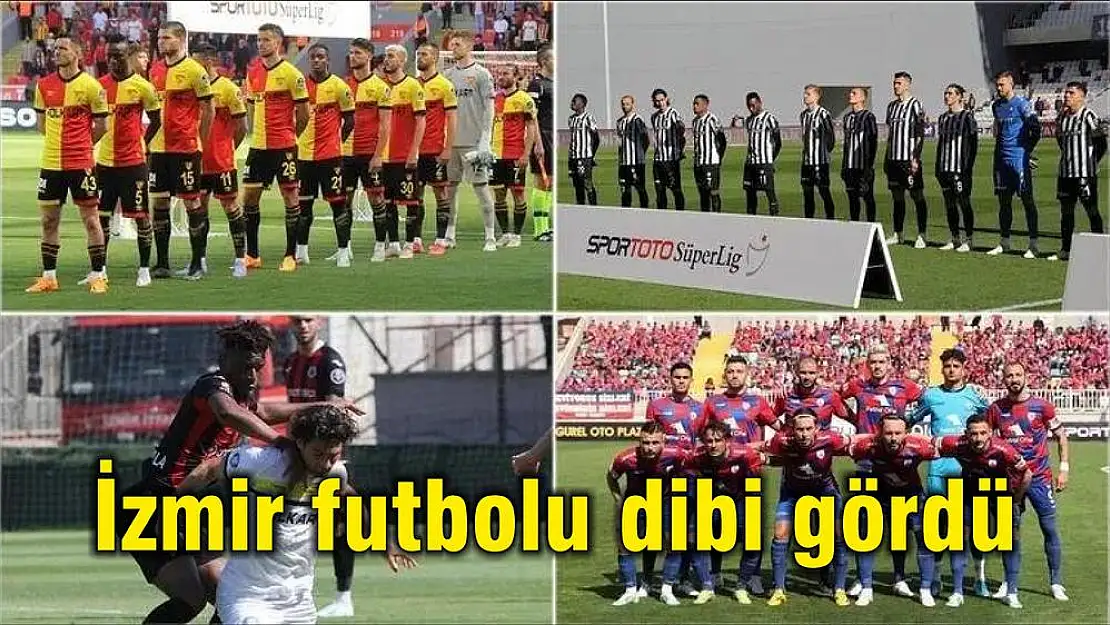 İzmir futbolu dibi gördü