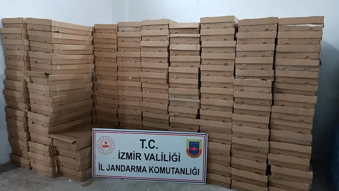 İzmir Jandarmasından kaçakçılık operasyonu