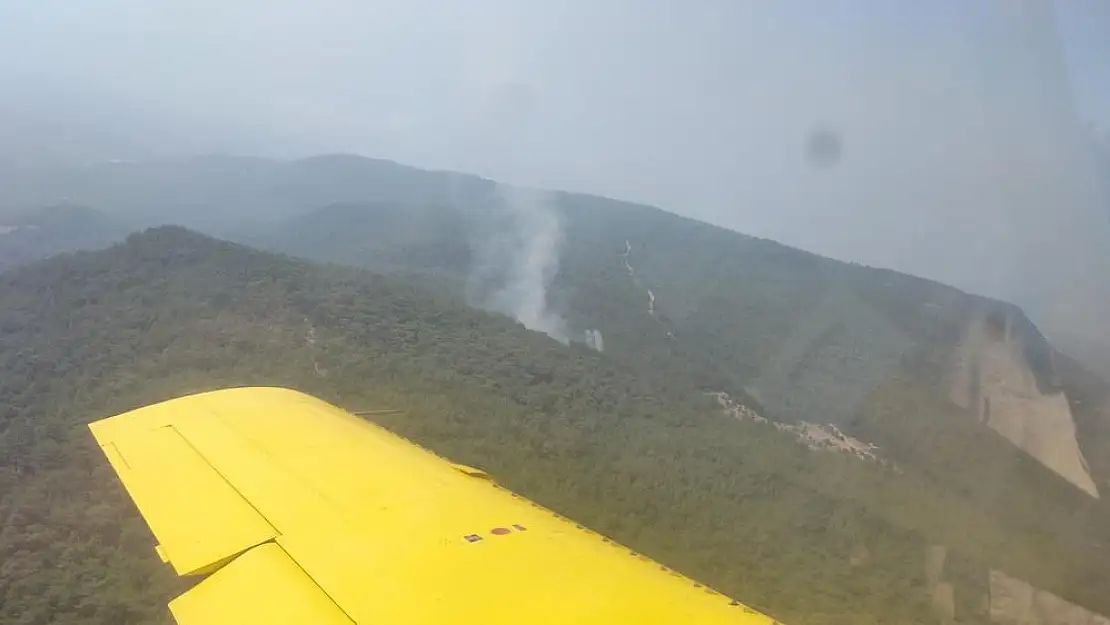 İzmir Menderes’te Çıkan Orman Yangını Kontrol Altına Alındı