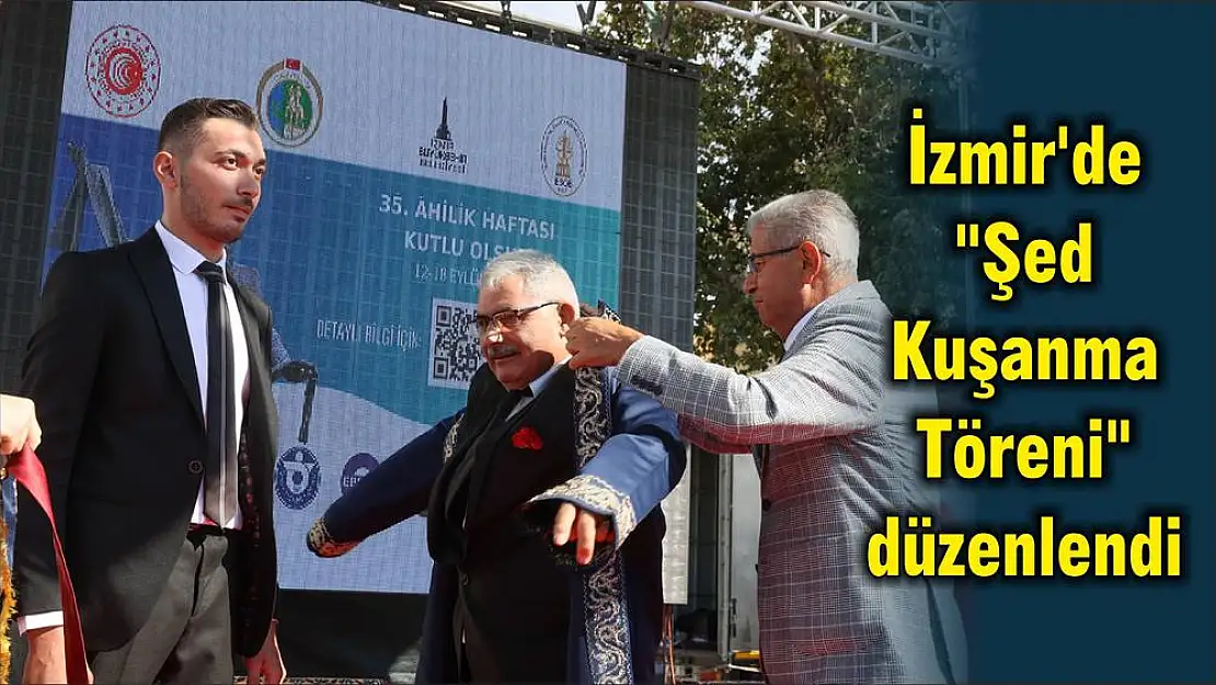 İzmir’de “Şed Kuşanma Töreni” düzenlendi
