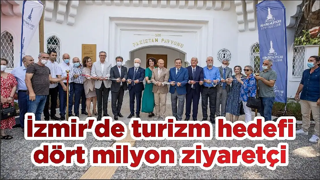İzmir'de turizm hedefi dört milyon ziyaretçi