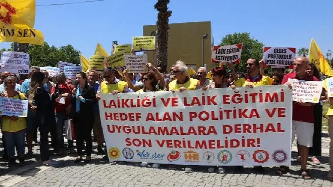 İzmir’de veliler ÇEDES’e karşı ayaklandı