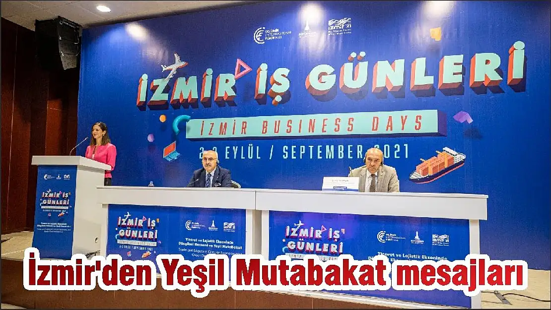 İzmir'den Yeşil Mutabakat mesajları