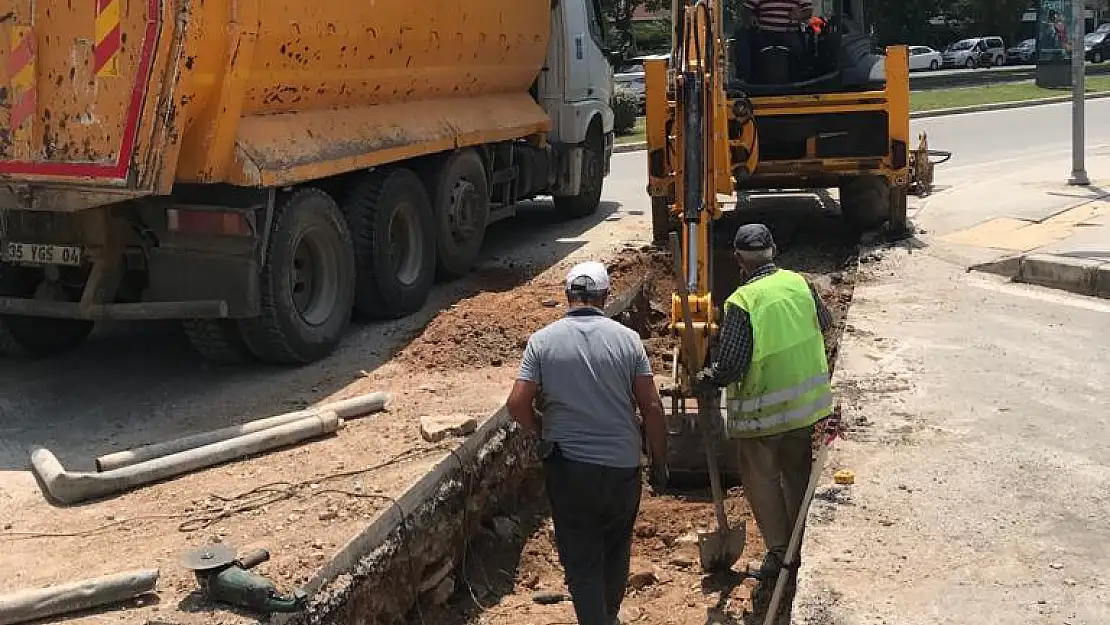 İZSU’dan Balçova’da fazla mesai